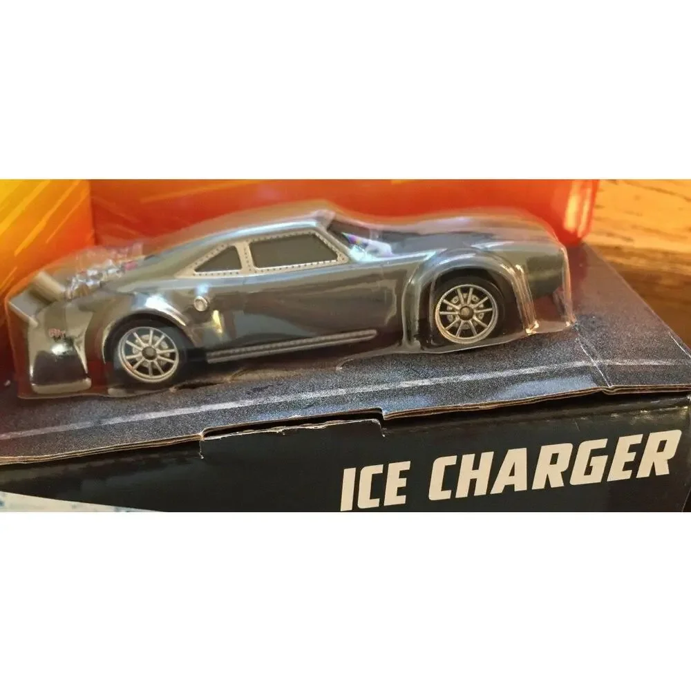 Mattel Fast and Furious Frozen Missile Attack Play set with Ice Charger CAR
